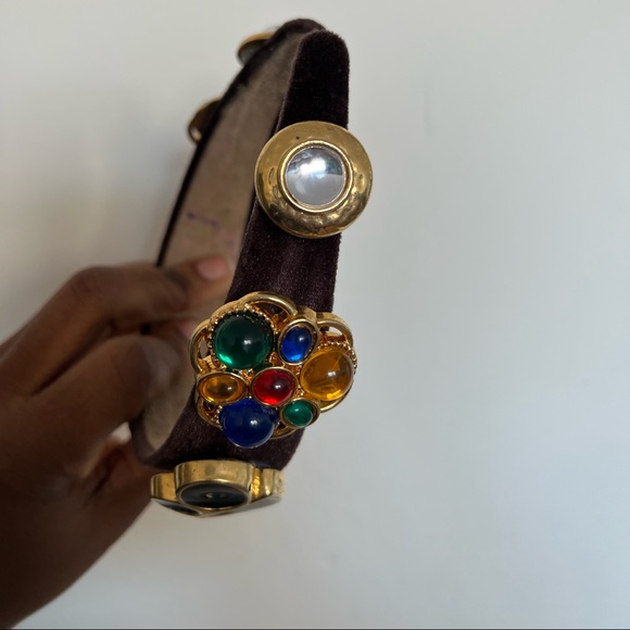 Handmade multicoloured headband - Picture 5 of 6